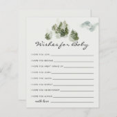 ウィンターウッドランドがベビーカードゲームを希望 (正面/裏面)