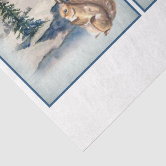 ウィンターウッドランドエンフエマシリーズデザイン11 薄葉紙 (詳細)