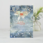 ウィンターウッドランドクリスマスホリデーパーティー 招待状 (スタンド正面)