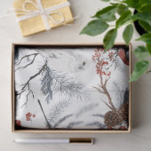 ウィンターウッドランドシリーズデザイン11 薄葉紙 (ギフト)