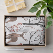 ウィンターウッドランドシリーズデザイン13 薄葉紙 (ギフト)