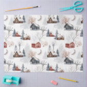 ウィンターウッドランドシリーズデザイン14 薄葉紙 (クラフト)