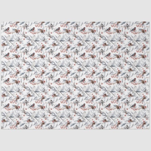 ウィンターウッドランドシリーズデザイン6 薄葉紙 (正面)