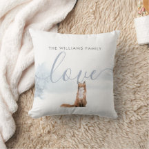 ウィンターウッドランドシーンキツネ