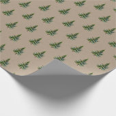 ウィンターウッドランドスモールモアツリーフォレスト ラッピングペーパー (角)