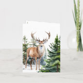 ウィンターウッドランドトナディアスタグパインツリーフォレスト シーズンカード (裏面)