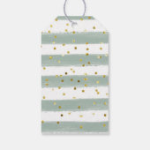 ウィンターウッドランドフォレストビーフギフトラベル ギフトタグ (裏面)