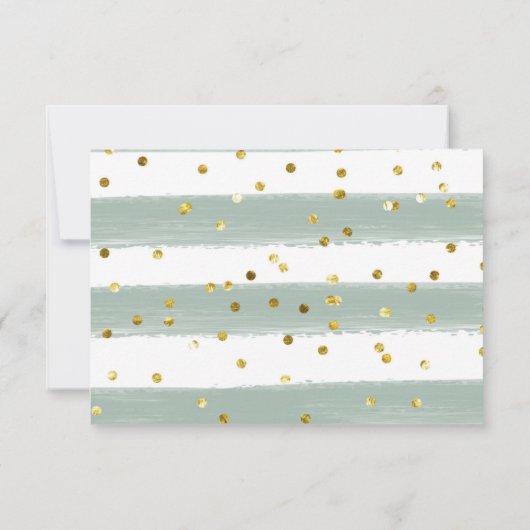 ウィンターウッドランドフォレストベビーシャワーサンキューカード サンキューカード (裏面)