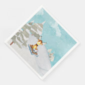 ウィンターウッドランドフレンズ – 動物イラストレーション (コーナー)