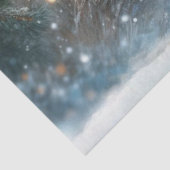 ウィンターウッドランドベビーキツネクラフトデクページ 薄葉紙 (詳細)