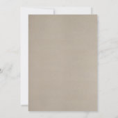 ウィンターウッドランドベビーシャワー招待状 招待状 (裏面)