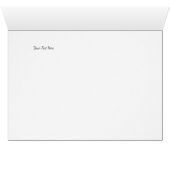 ウィンターウッドランド結婚ホリデーズサンキューカード (内部横(下))