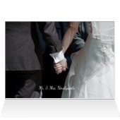 ウィンターウッドランド結婚ホリデーズサンキューカード (内部横(上))