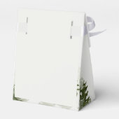 ウィンターウッドランド赤ちゃんシャワーお願いボックス フェイバーボックス (裏面サイド)