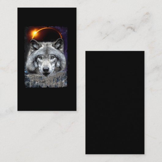ウィンターウルフ銀河系サンムーンエクリプス 名刺 (正面/裏面)
