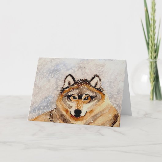 ウィンターウルフ カード (正面)