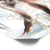 ウィンターウルフ フォトプリント            (角)