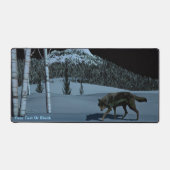 ウィンターウルフ – Tapetum Lucidum デスクマット (正面)