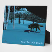 ウィンターウルフ – Tapetum Lucidum フォトプラーク (側面)