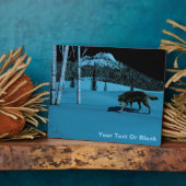 ウィンターウルフ – Tapetum Lucidum フォトプラーク (側面)