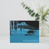 ウィンターウルフ – Tapetum Lucidum ポストカード (スタンド正面)