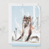 ウィンターウ結婚オカミ 招待状 (裏面)