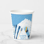 ウィンターエクストリームスポーツ 紙コップ (正面)
