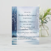 ウィンターエグレッツブライダルシャワー招待 招待状 (スタンド正面)