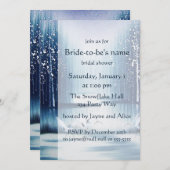 ウィンターエグレッツブライダルシャワー招待 招待状 (正面/裏面)