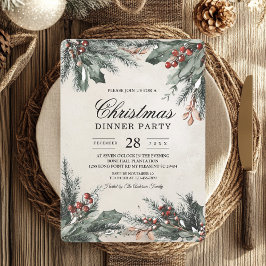 ウィンターエバーグリーンホリデー 招待状