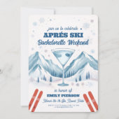 ウィンターエペールスキーバチェロレッテ週末 招待状 (正面)