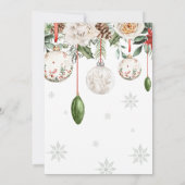 ウィンターエレガントカンパニーホリデーパーティー 招待状 (裏面)