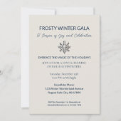 ウィンターエレガントガラ招待状 招待状 (正面)