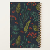 ウィンターエレガントボタニカルホリデーレシピ ノートブック (裏面)