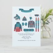 ウィンターエレメンツ招待状 招待状 (スタンド正面)