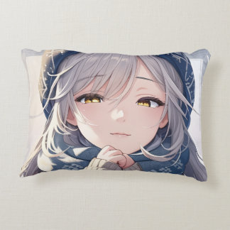 ウィンターエンジェルアクセント枕 アクセントクッション