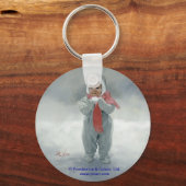 ウィンターエンジェル キーホルダー (正面)