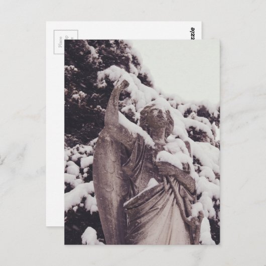 ウィンターエンジェル ポストカード (正面/裏面)