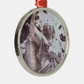 ウィンターエンジェル メタルオーナメント (右)