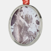 ウィンターエンジェル メタルオーナメント (左)