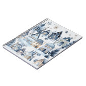 ウィンターオネダーランドクリスマスハウスズ誕生日 ノートブック (左側)