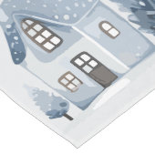 ウィンターオネダーランドクリスマスハウスズ誕生日 ロングテーブルランナー (コーナー)