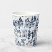 ウィンターオネダーランドクリスマスハウスズ誕生日 紙コップ (左)