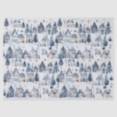 ウィンターオネダーランドクリスマスハウスズ誕生日 薄葉紙 (正面)