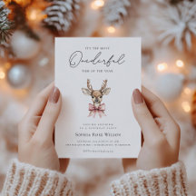 ウィンターオネダーランドピンクボウクリスマス誕生日