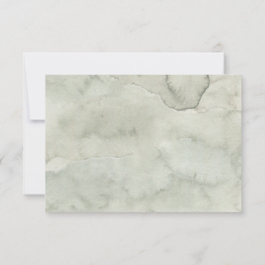 ウィンターオネダーランドフォレストファースト誕生日 サンキューカード (裏面)