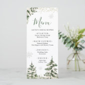 ウィンターオネダーランドフォレストファースト誕生日 メニュー (スタンド正面)