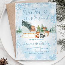 ウィンターオネダーランドブルースノーフレークアニマル誕生日