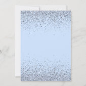 ウィンターオネダーランドプリンセス1st誕生日パーティー 招待状 (裏面)