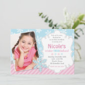 ウィンターオネダーランド招待状 招待状 (スタンド正面)